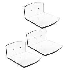 Acrylic Floating Shelves For Wall Decor Clear S4.62 F Display Organizer