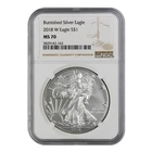 2018-W American Silver Eagle NGC MS-70 W