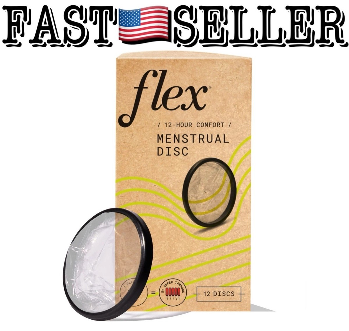 Flex Disposable Period Discs Beginner‑Friendly Reduce Cramps 