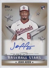 2022 Topps Series 2 Baseball Stars Auto Gold 17/50 Joan Adon #BSA-JA Auto x5u