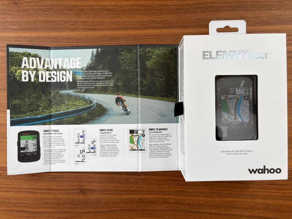 Computadora de ciclismo/bicicleta Wahoo Element Bolt v2 GPS (excelente estado) Foto 3 de 4