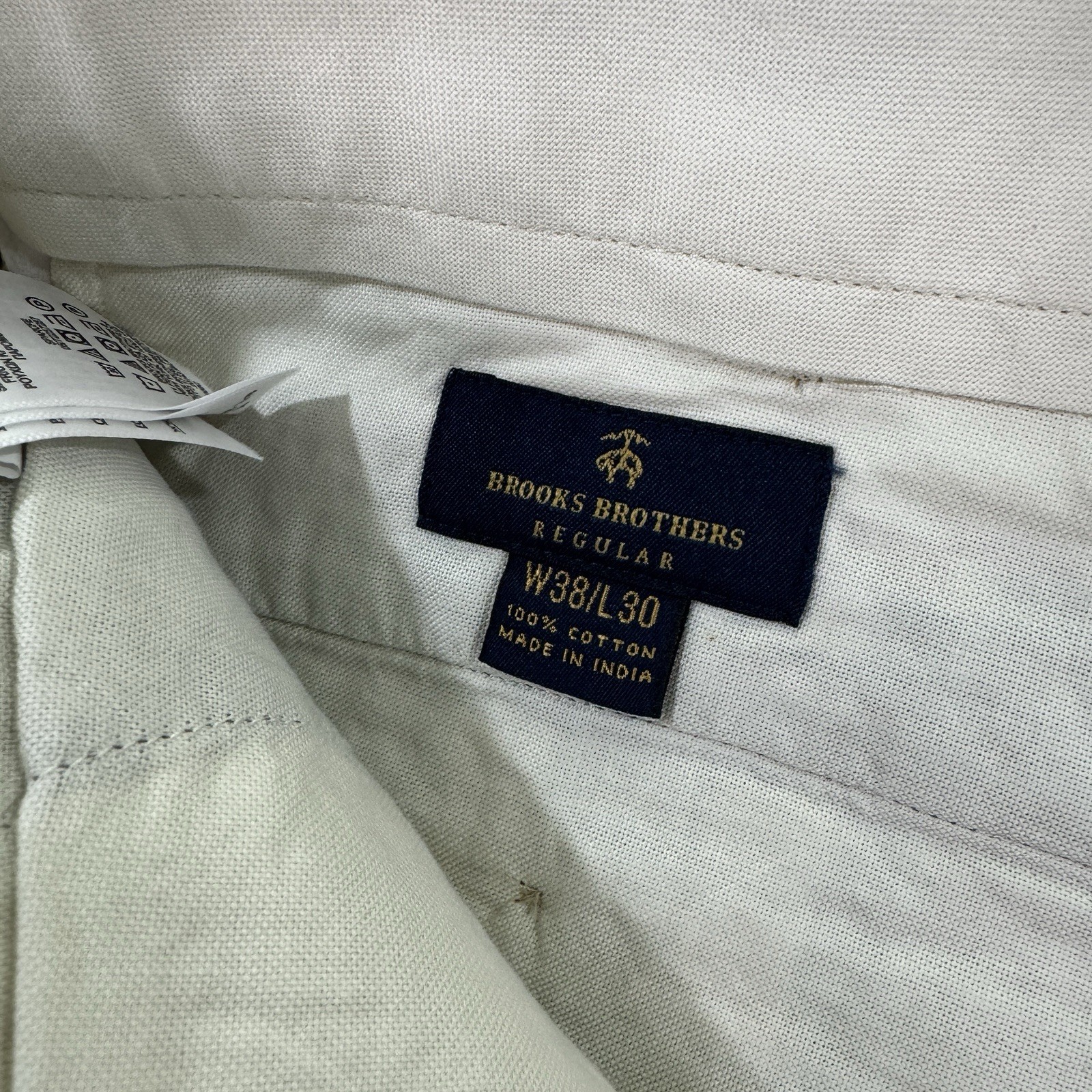 NEW Brooks Brothers Indian Madras Plaid Golf Pants Mens 38x30 Cotton Patchwork thumbnail 5