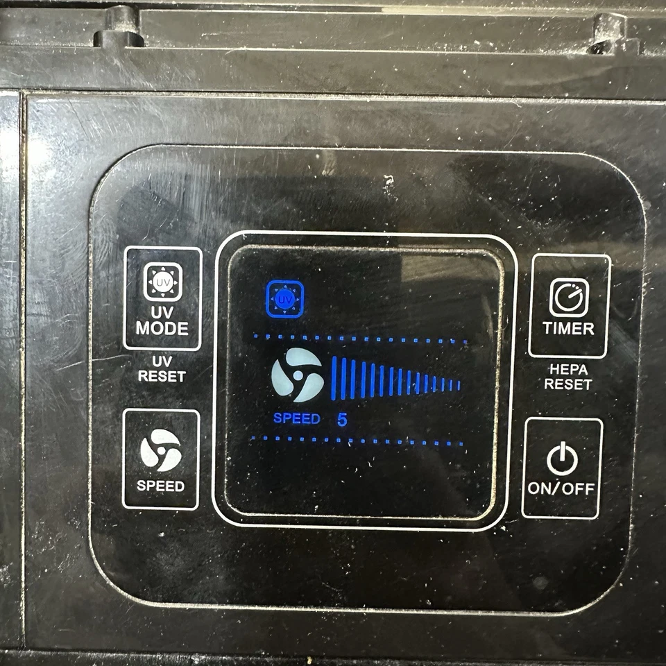 Sistema de purificación de aire Germ Guardian Elite 4 en 1 True HEPA AC5350BCA probado limpio Foto 4 de 4