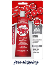 Eclectic Shoe Goo Adhesive Glue, Shoe Repair, Clear, 110010, 3.7 fl. oz.