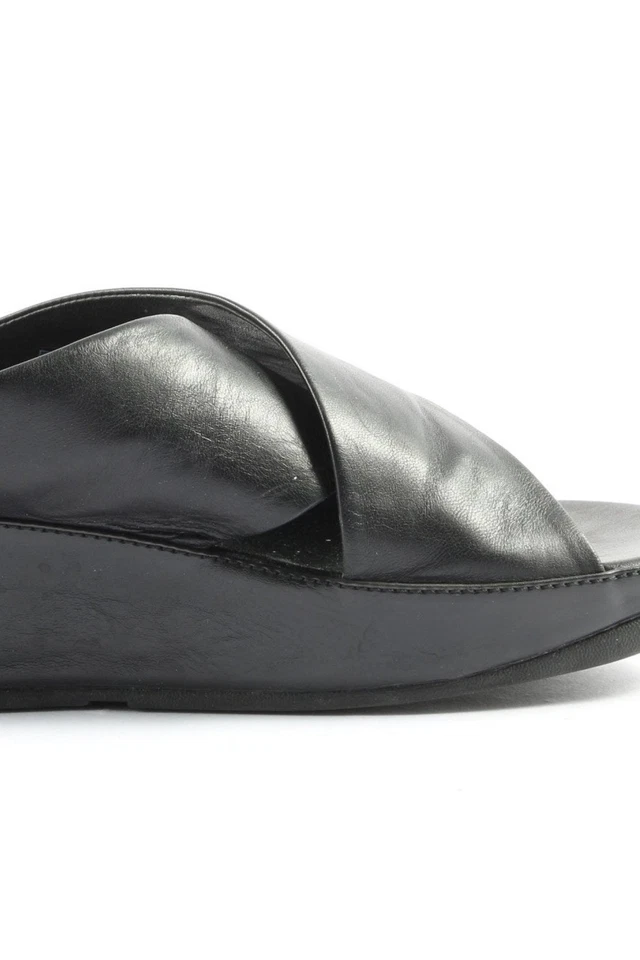 FITFLOP Sandalias cómodas Mujeres Sandalias Talla EU 39 negro look casual - Imagen 2 de 4