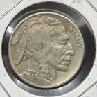1936 5C Buffalo Nickel **Full Horn**
