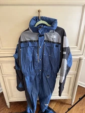 The North Face Extreme Gear Snow Ski Suit One-piece Mens Large Vintage Pockets