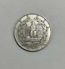 Moneta 2 Lire 1940 “Aquila Sabauda” Epoca Fascista - Rarissima