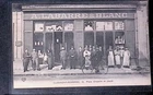 Old postcard Clermont Ferrand fronture store Mercerie Labarre Place de jaude