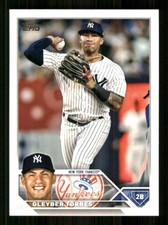 2023 Topps #299 Gleyber Torres New York Yankees 66848