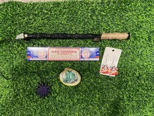 Handcrafted Healing Crystal Magic Wand Cosplay Wiccan Wand for Witches  Wizards