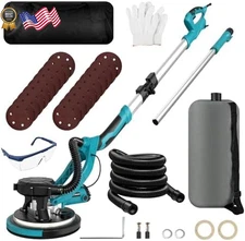 Drywall Sander 1250W 11.5-Amp Electric Drywall Sander with Vacuum Extendable NEW