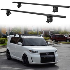 59 Roof Rack Steel Cross Bar Luggage Cargo Aluminum W Lock For Scion Xb Im Tc