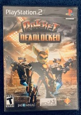 Ratchet: Deadlocked PS2 (PlayStation 2, 2005) CIB Complete Tested Black Label