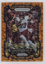 2023 Panini Prizm Rookies Disco Prizm Chris Rodriguez Jr #398 13px