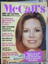 MARY TYLER MOORE JEAN KERR JULIA CHILD McCall's Magazine SEPTEMBER 1977 9/77