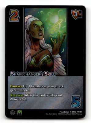 UniVersus Shapechanger's Skill 77/211 - Critical Role: Heroes of Exandria