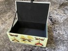 Glass Dragonfly Jewlery Box with attached lid — photo 3