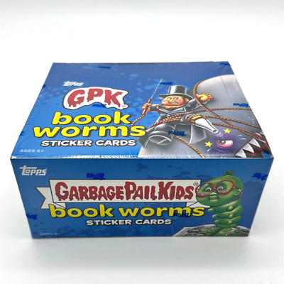 Topps GARBAGE PAIL KIDS: BOOK WORMS Sticker Trading Cards Box   SEALED