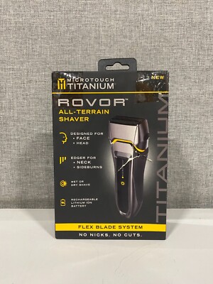 ROVOR All Terrain Shaver microtouch titanium Flex Blade System Idea Village