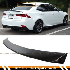 For 2014-2020 Lexus Is250 Is350 Is200t Vip Carbon Fiber Rear Window Roof Spoiler