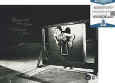 MARGARET KERRY SIGNED 'TINKER BELL' PETER PAN 8x10 MOVIE PHOTO E BECKETT COA BAS