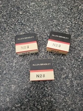 Lot of 3: NEW!! Allen Bradley N28 Overload Relay Thermal Units