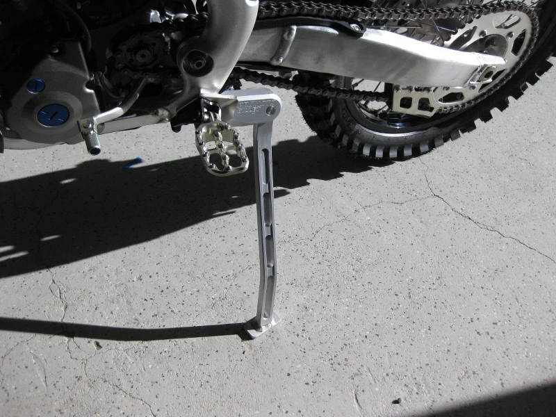 Pro Moto Billet Kickstand Kick Side Stand Kawasaki KXF 250 KX250F 15 16 17 NEW - Изображение 2 из 4