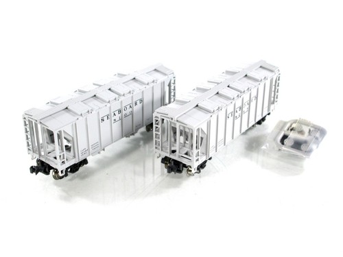 N Scale ***SEABOARD** ACF 70ton 2-Bay Covered Hoppers #8100,8247 - KATO 186-0209 - Picture 3 of 4