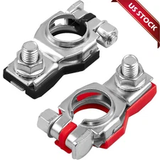 Battery Terminal Connector Top Post Positive Negative Heavy Duty Universal lot