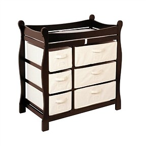 espresso baby changing table