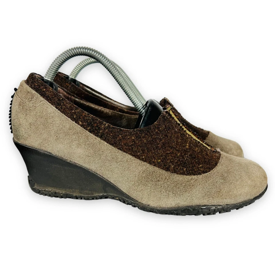 Cuña Merrell Tulip Gris 2 Tonos Gris/Marrón Para Mujer 6 Foto 4 de 4