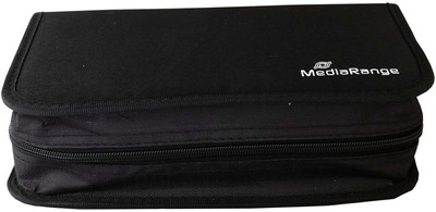 Mediarange Tasche Storage Wallet für 96 BD / CD / DVD in schwarz