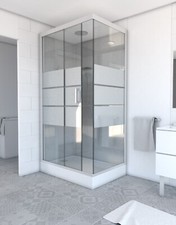 Dusche Komplettdusche Eckdusche Duschkabine 8...