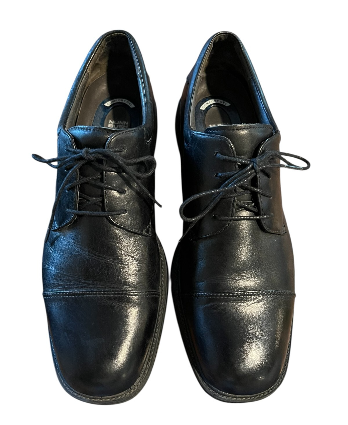 SAOLA Abito Oxford uomo Nunn Bush pelle nero comodo gel 12 ufficio business
