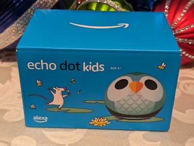 Amazon Echo Dot Kids Alexa Smart Speaker Teal Owl (5th Generation