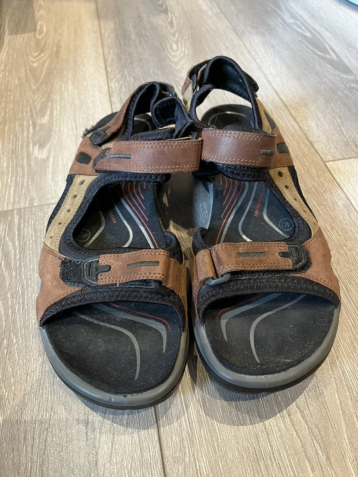 Sandali donna ECCO taglia 40 marrone