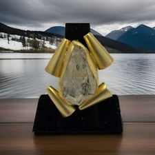 Zeyzey Handmade Crystal Quartz Ring Size 6 Adjustable