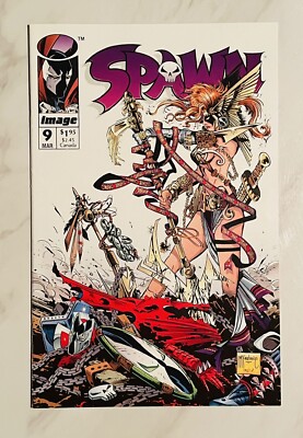 Spawn #9 (1993) NM - 1st Angela And Medieval Spawn - Gaimon - McFarlane