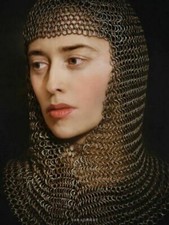 Medieval Mild Steel Chain Mail Coif Butted Chain mail Hood easy Headwear adult