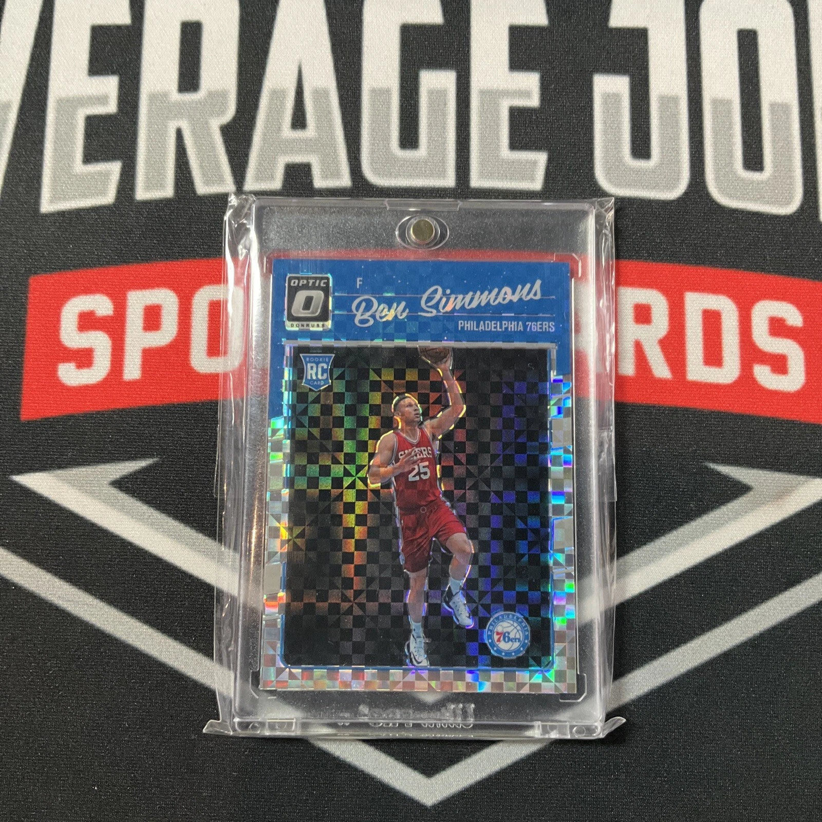 2016 ben simmons donruss optic rated rookie checkerboard #151 EC 💫