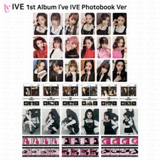 IVE 1st Album I've IVE Photobook ver Photocard Film Photo Poster Sticker