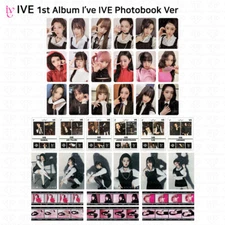 IVE  1st Album I've IVE Photobook ver Photocard Film Photo Poster Sticker