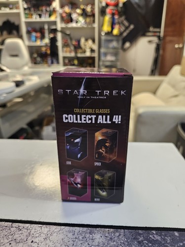 2008 Burger King Star Trek Paramount Pictures = Uhura Collectible Glass In Box - Picture 3 of 7