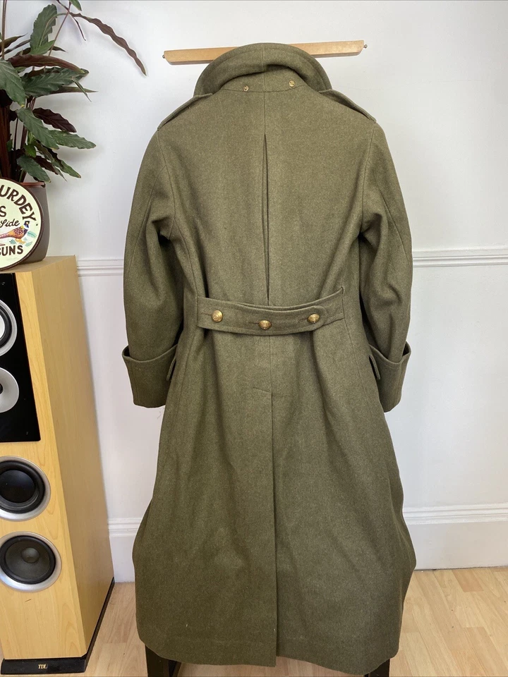 BURBERRY’S WW2 1940 Officers Greatcoat Overcoat Jacket British Army Dental Corps - Image 3 of 4