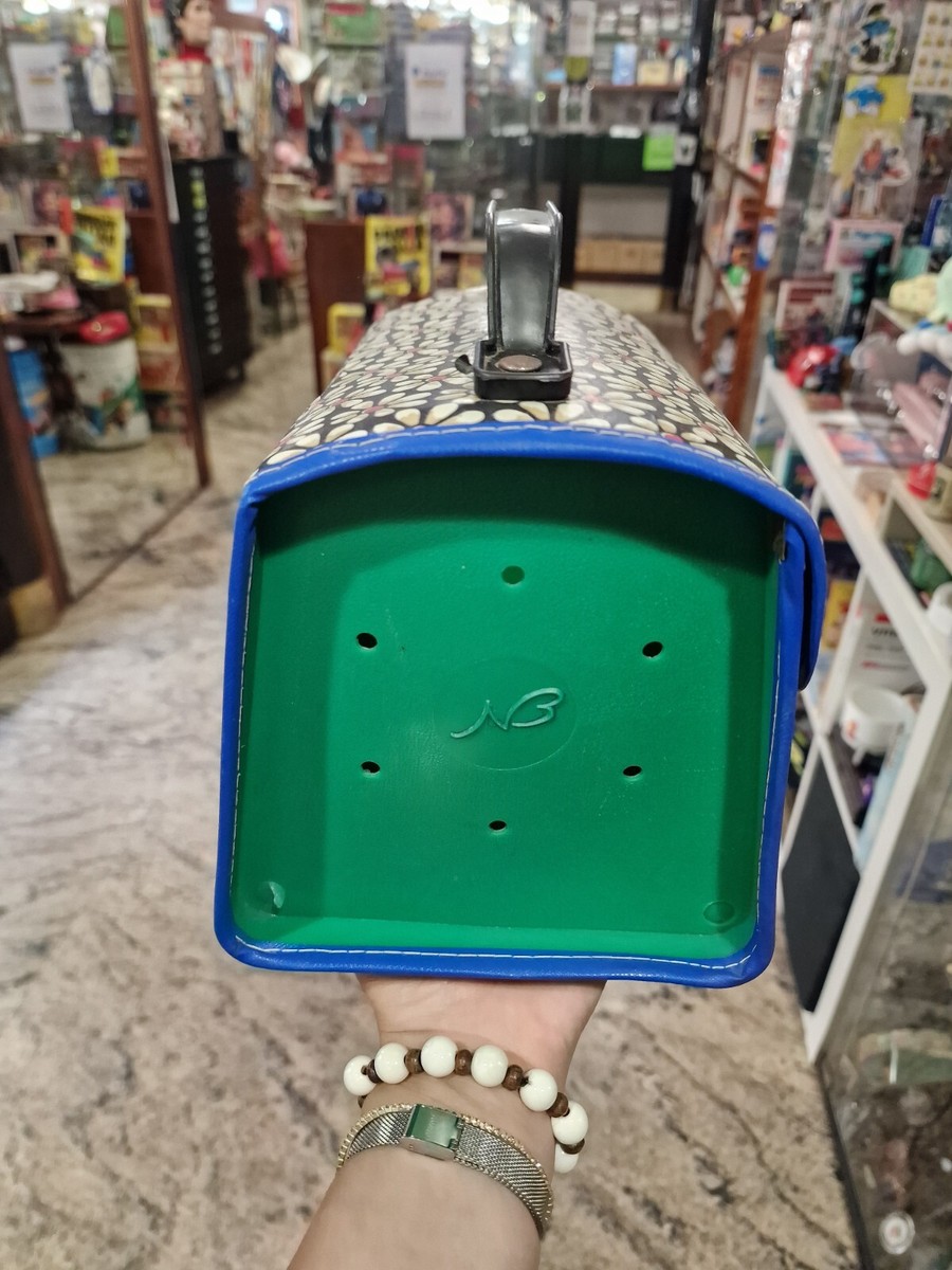 Home Plus Cestino Per Rifiuti/Carta 7,7 Litri - Motivo Vintage Floreale, Plastica Resistente Con Finiture Argento