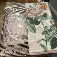 Vintage Maytex Rosalinda Shower Curtain New