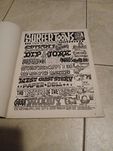 1964 Surfer Toons Rick Griffin # 1 - Picture 7 of 10