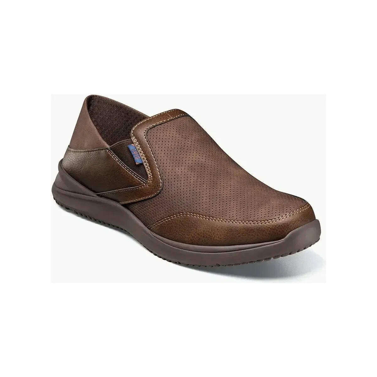 Повседневные туфли без застежки Nunn Bush Conway EZ Moc Toe Коричневые 85062-200 14390₽