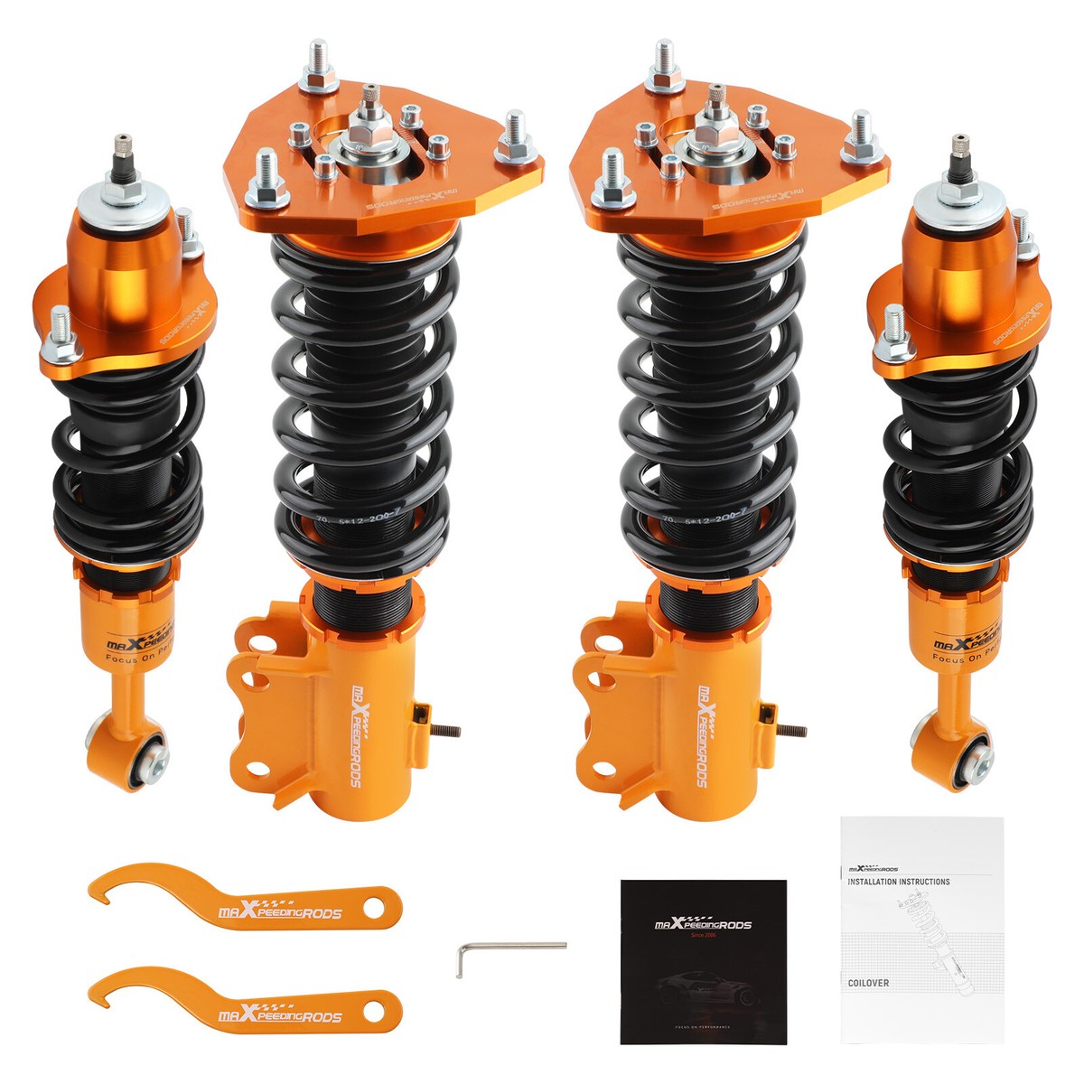 パーツ madbury MaXpeedingrods 24 Way Coilovers Suspension Kit for